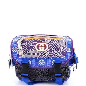 Gucci Buckle Flap Chest Strap Backpack #218461G10B